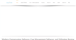 Desktop Screenshot of datacare.com